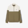 Heren tennis-Sweatshirt met rits en kleurblokken