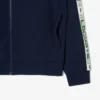 Heren tennis-Sweatshirt met rits en kleurblokken