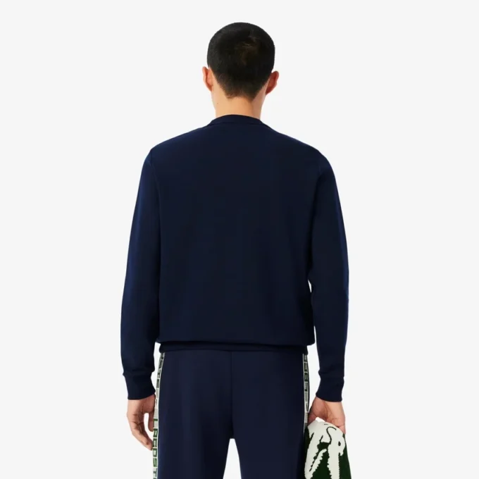 Heren-tennissweatshirt met merkstrepen