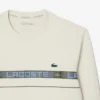 Heren-tennissweatshirt met merkstrepen