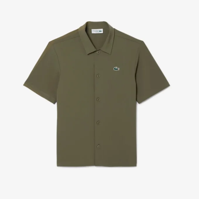 Heren Ultra Dry bedrukt stretch golfshirt
