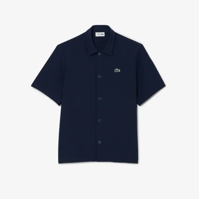Heren Ultra Dry bedrukt stretch golfshirt