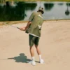Heren Ultra Dry bedrukt stretch golfshirt