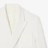 Herenblazer met dubbele rij knopen en geborduurd Heritage-embleem