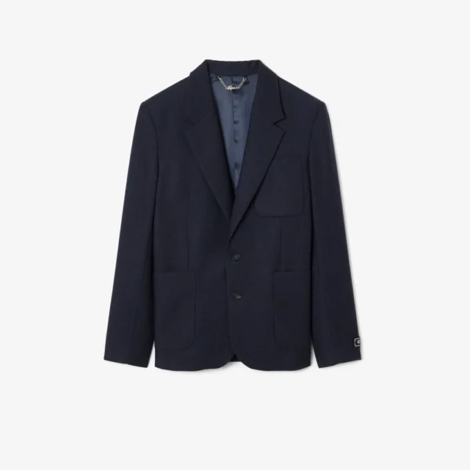 Herenblazer van gevilt wol