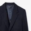 Herenblazer van gevilt wol
