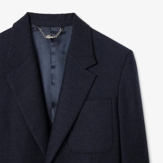 Herenblazer van gevilt wol