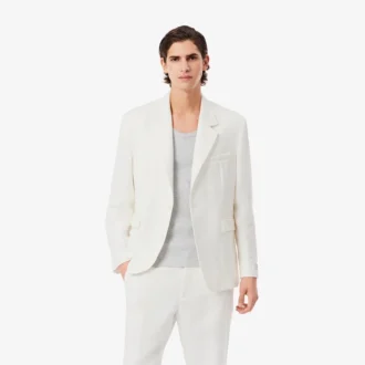 Herenblazer van linnenmix