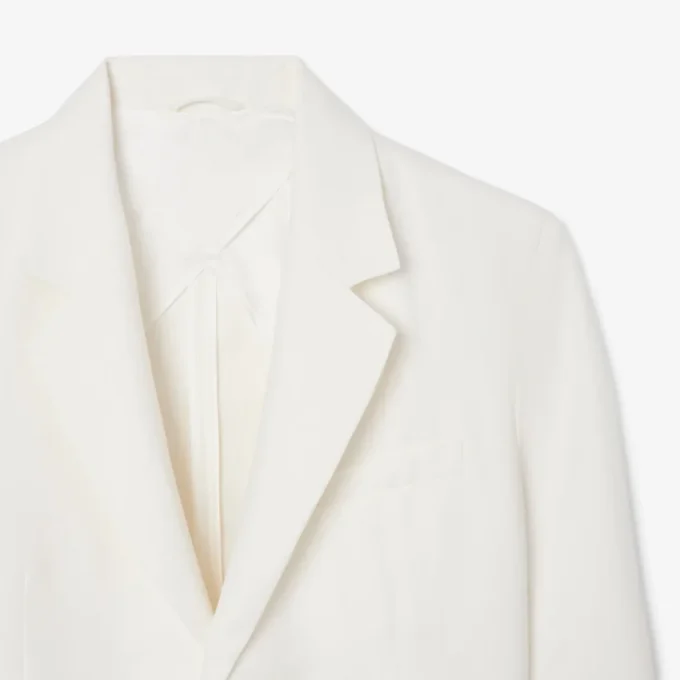 Herenblazer van linnenmix