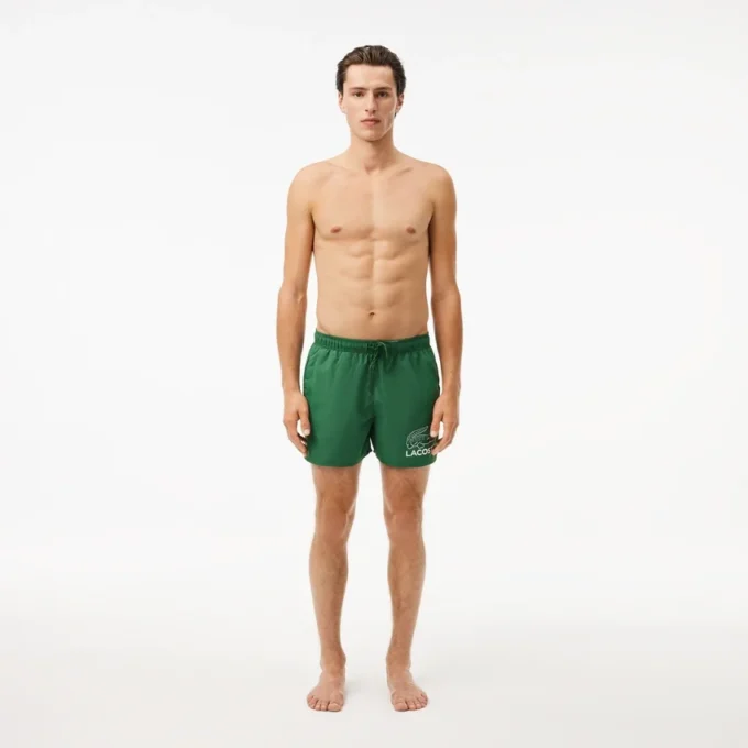 Herenboxershort met krokodillenprint