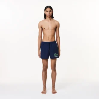 Herenboxershort met krokodillenprint