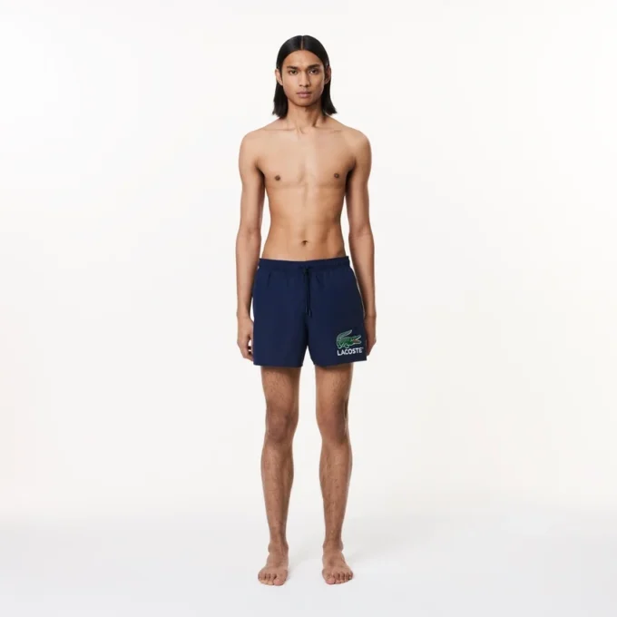 Herenboxershort met krokodillenprint
