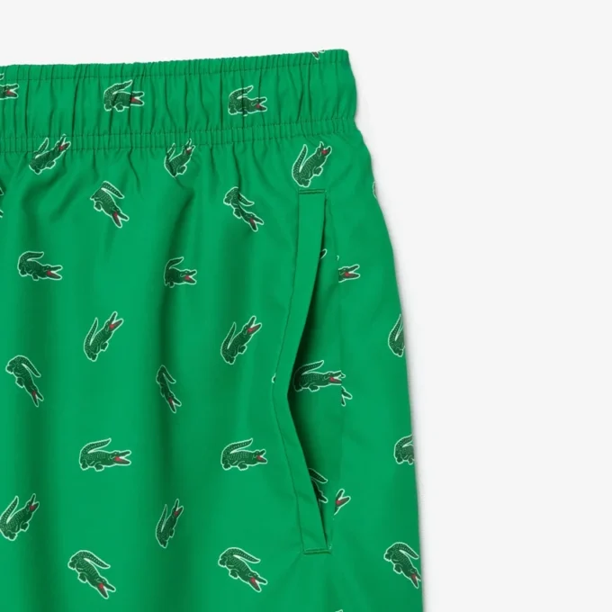 Herenboxershorts met krokodillenprint