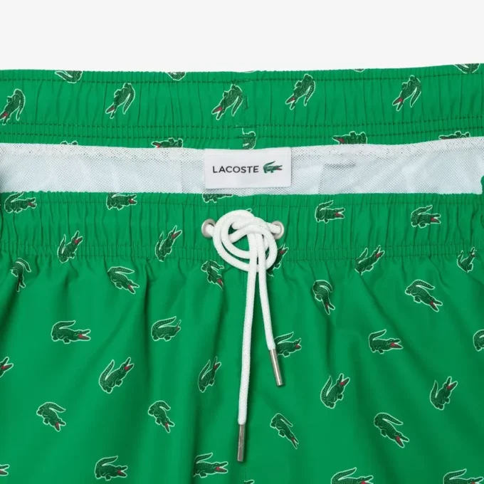 Herenboxershorts met krokodillenprint