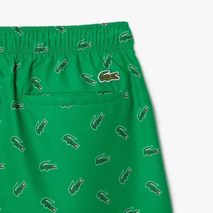 Herenboxershorts met krokodillenprint
