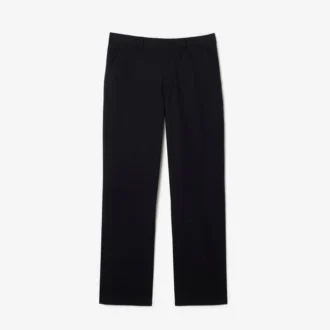 Herenbroek van katoenen twill met rechte pasvorm