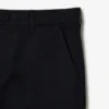 Herenbroek van katoenen twill met rechte pasvorm