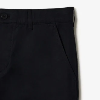 Herenbroek van katoenen twill met rechte pasvorm