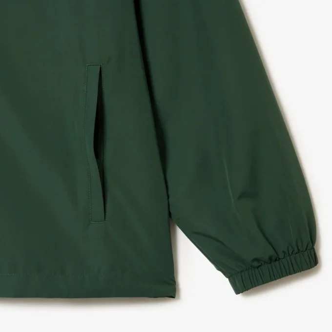 Herenjas met afneembare capuchon