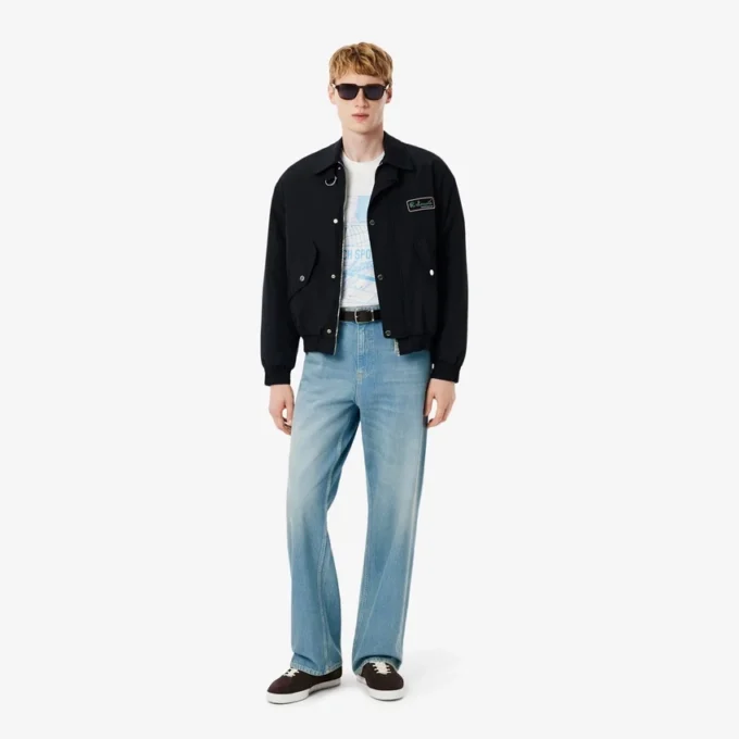 Herenjeans met 5 zakken en losse pasvorm