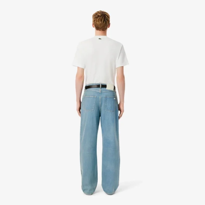 Herenjeans met 5 zakken en losse pasvorm
