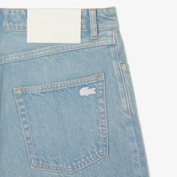 Herenjeans met 5 zakken en losse pasvorm