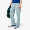 Herenjeans met rechte pasvorm en landschapsmotief
