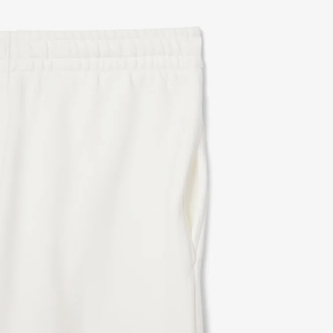 Herenkatoenen fleece-short met grafische print