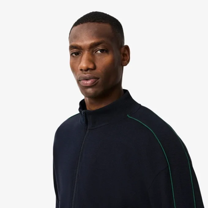 Herenloungesweatshirt met rits