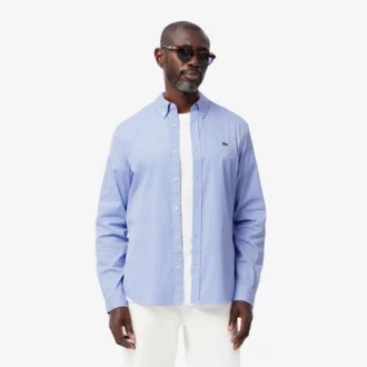 Herenoverhemd met geruite print, regular fit