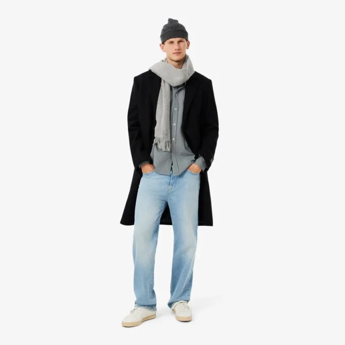 Herenoverhemd met geruite print, regular fit