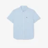 Herenoverhemd met korte mouwen en normale pasvorm in gingham