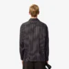 Herenoverhemd met relaxte pasvorm en strepen van lyocell