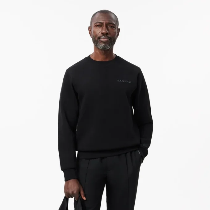 Herenpolo met Piqua-badge-Sweatshirt
