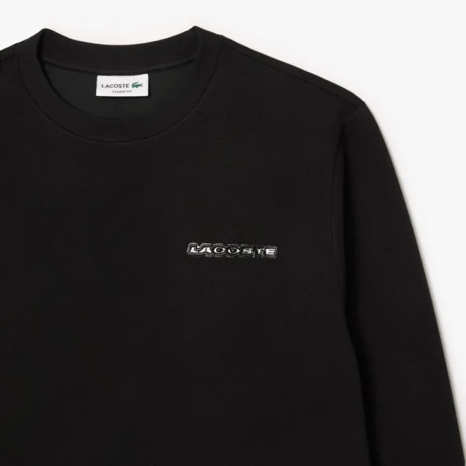 Herenpolo met Piqua-badge-Sweatshirt