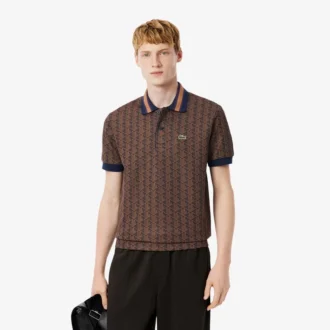 Herenpolo’s met klassieke pasvorm en monogram