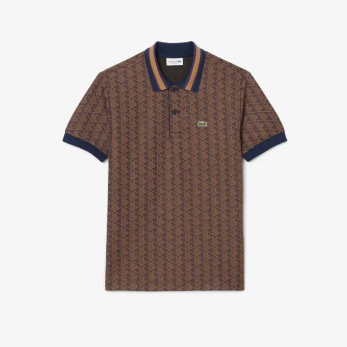 Herenpolo’s met klassieke pasvorm en monogram