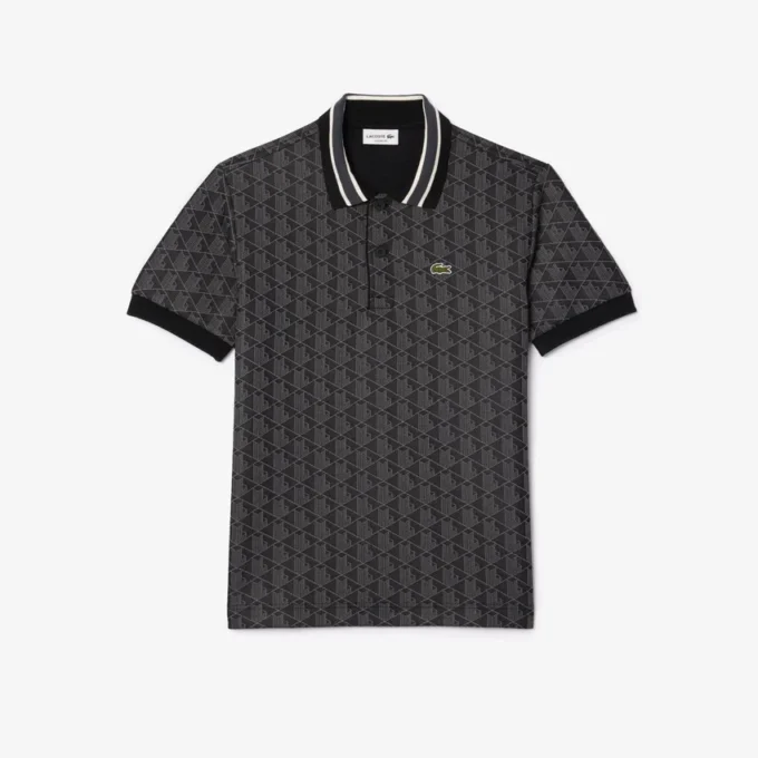 Herenpolo’s met klassieke pasvorm en monogram