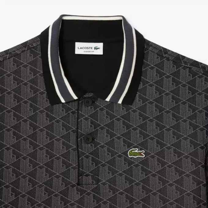 Herenpolo’s met klassieke pasvorm en monogram