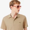 Herenpolo’s met open hals en borduursel in Paris Classic Fit