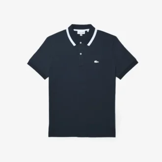 Herenpolo van soepel katoen met regular fit