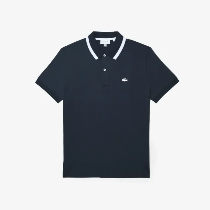 Herenpolo van soepel katoen met regular fit