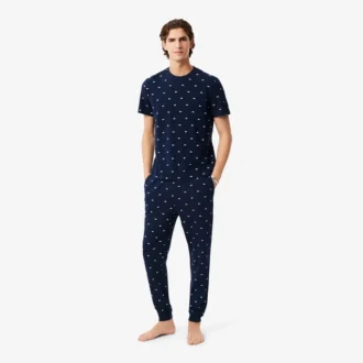 Herenpyjama met print