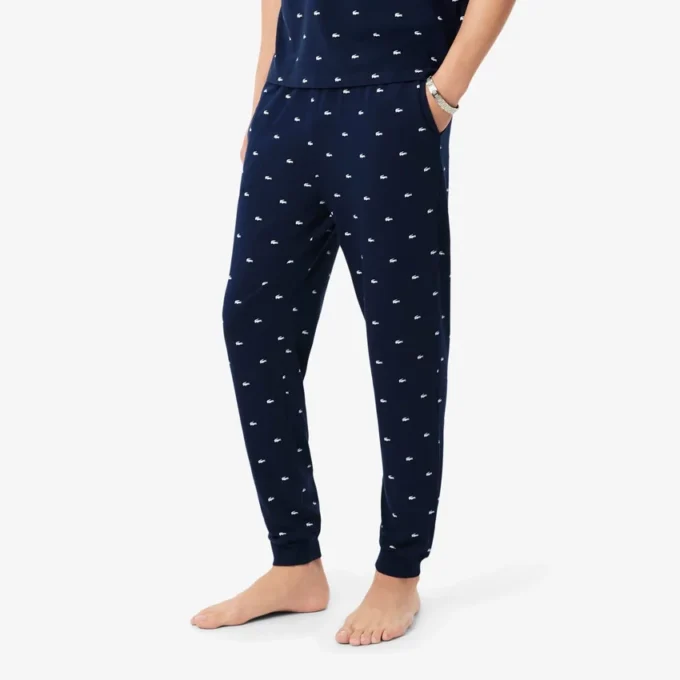 Herenpyjama met print