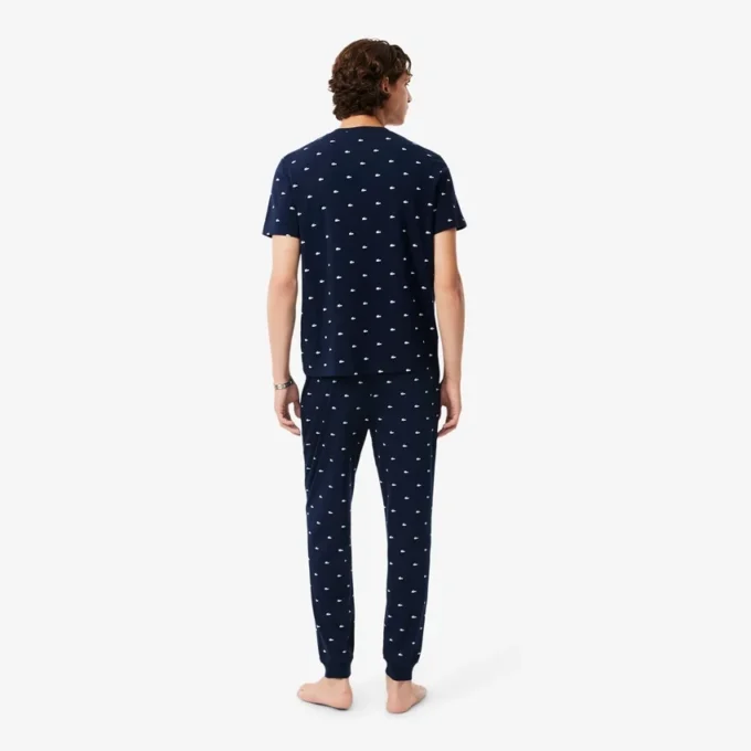 Herenpyjama met print