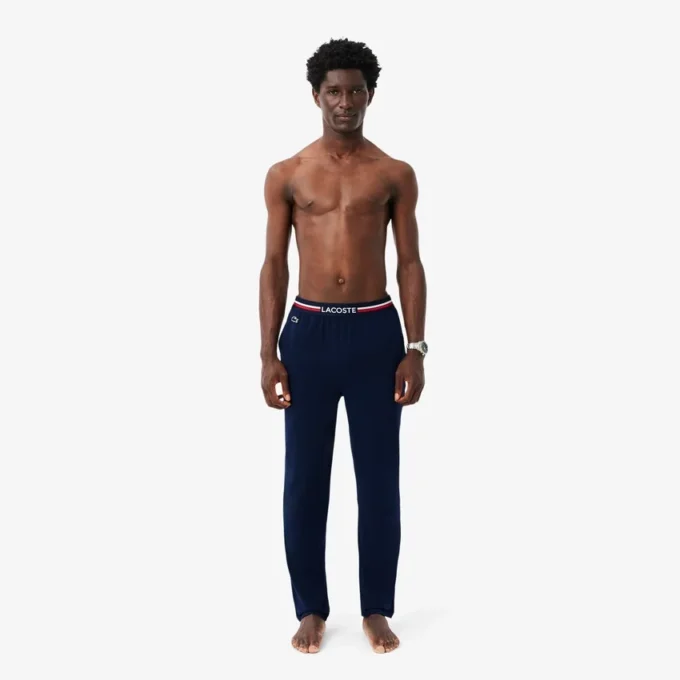 Herenpyjama met veelkleurige tailleband