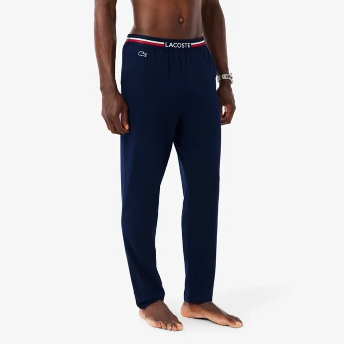 Herenpyjama met veelkleurige tailleband