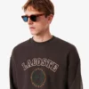 Herensweatshirt van fleece met Heritage-borduursel