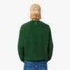 Herensweatshirt van fleece met Heritage-borduursel