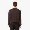 Herensweatshirt van fleece met Heritage-borduursel